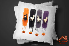 Halloween Alpacas Clipart Bundle - CraftNest - Digital Crafting and Art