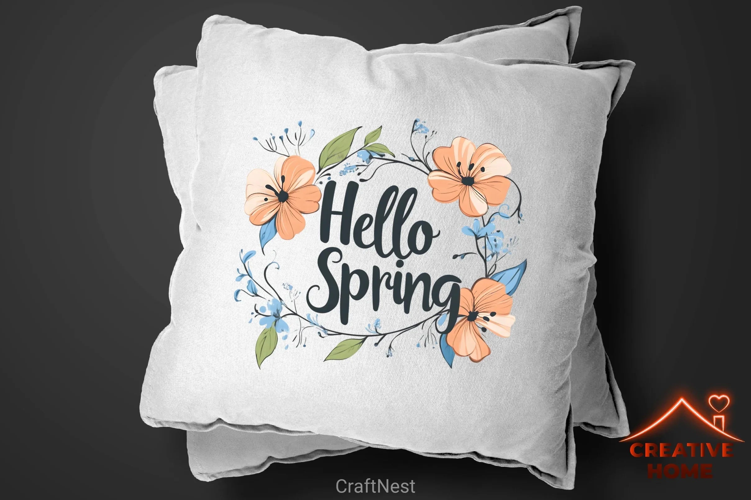 Hello Spring Clipart Bundle - CraftNest - Digital Crafting and Art