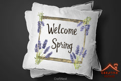 Welcome Spring Clipart Bundle - CraftNest - Digital Crafting and Art