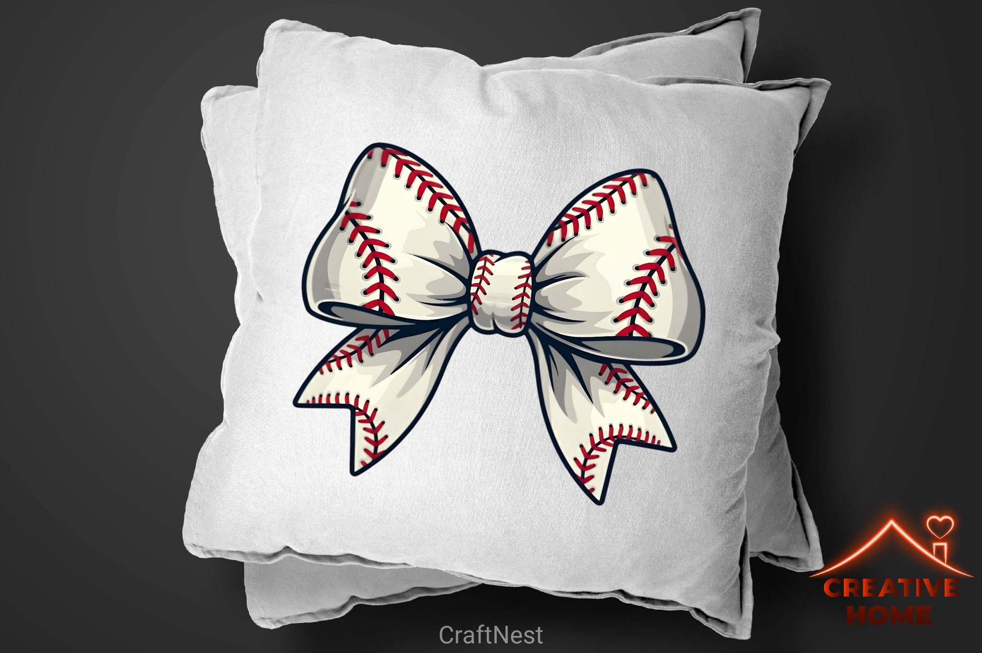 Baseball Bow Clipart Bundle - CraftNest - Digital Crafting and Art