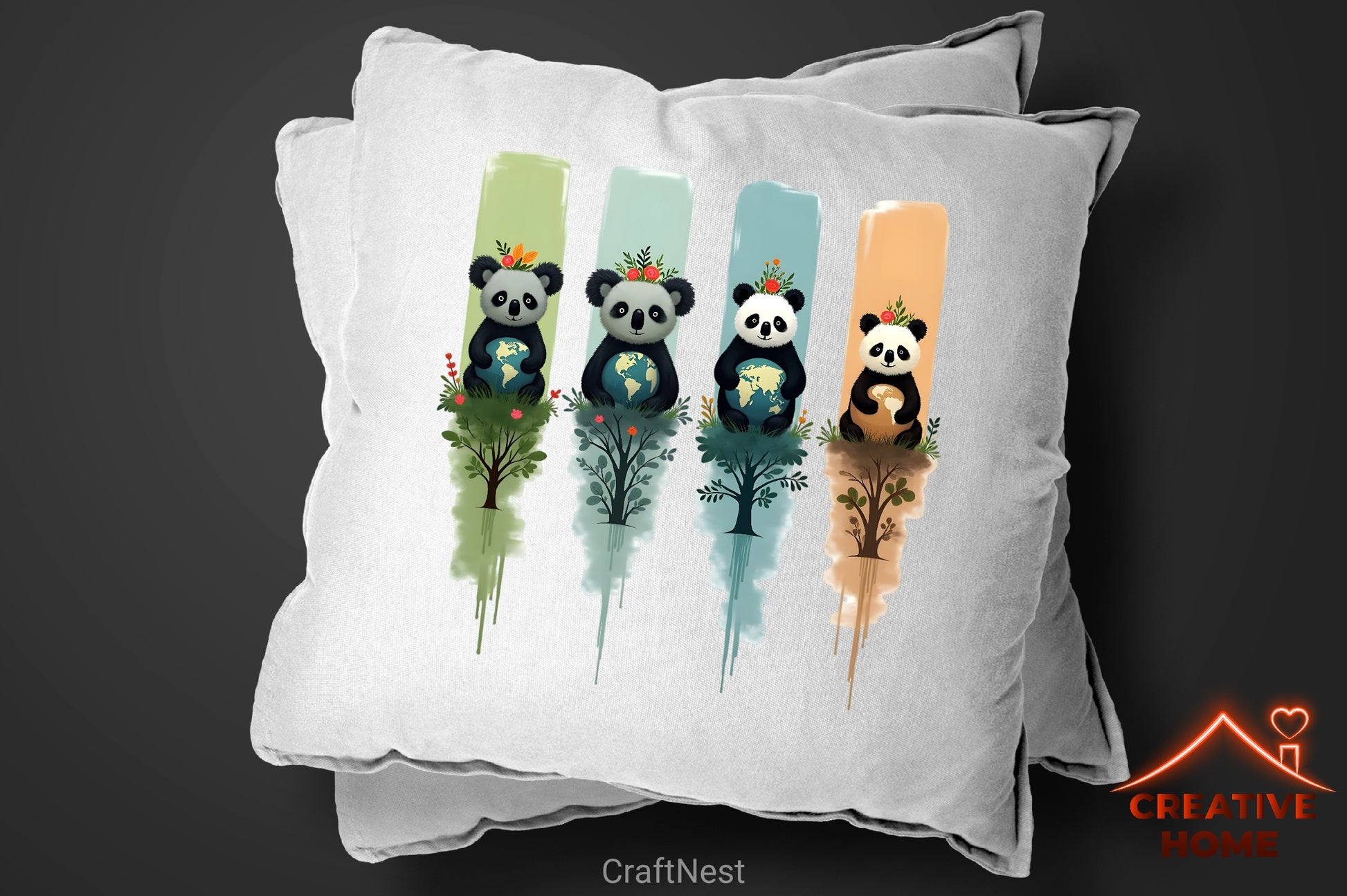 Earth Day Animal Brushstrokes Clipart Bundle - CraftNest - Digital Crafting and Art