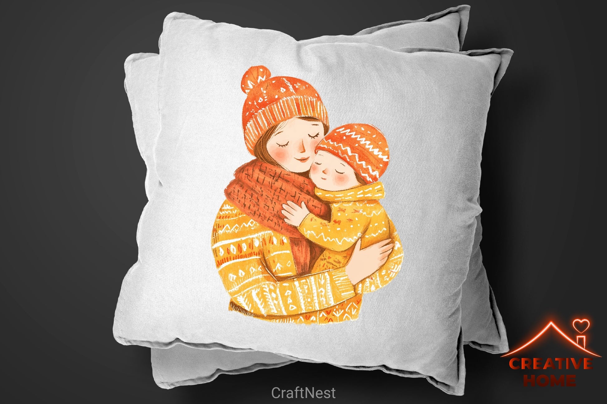 Mother's Day Folk Art Clipart Bundle - CraftNest - Digital Crafting and Art