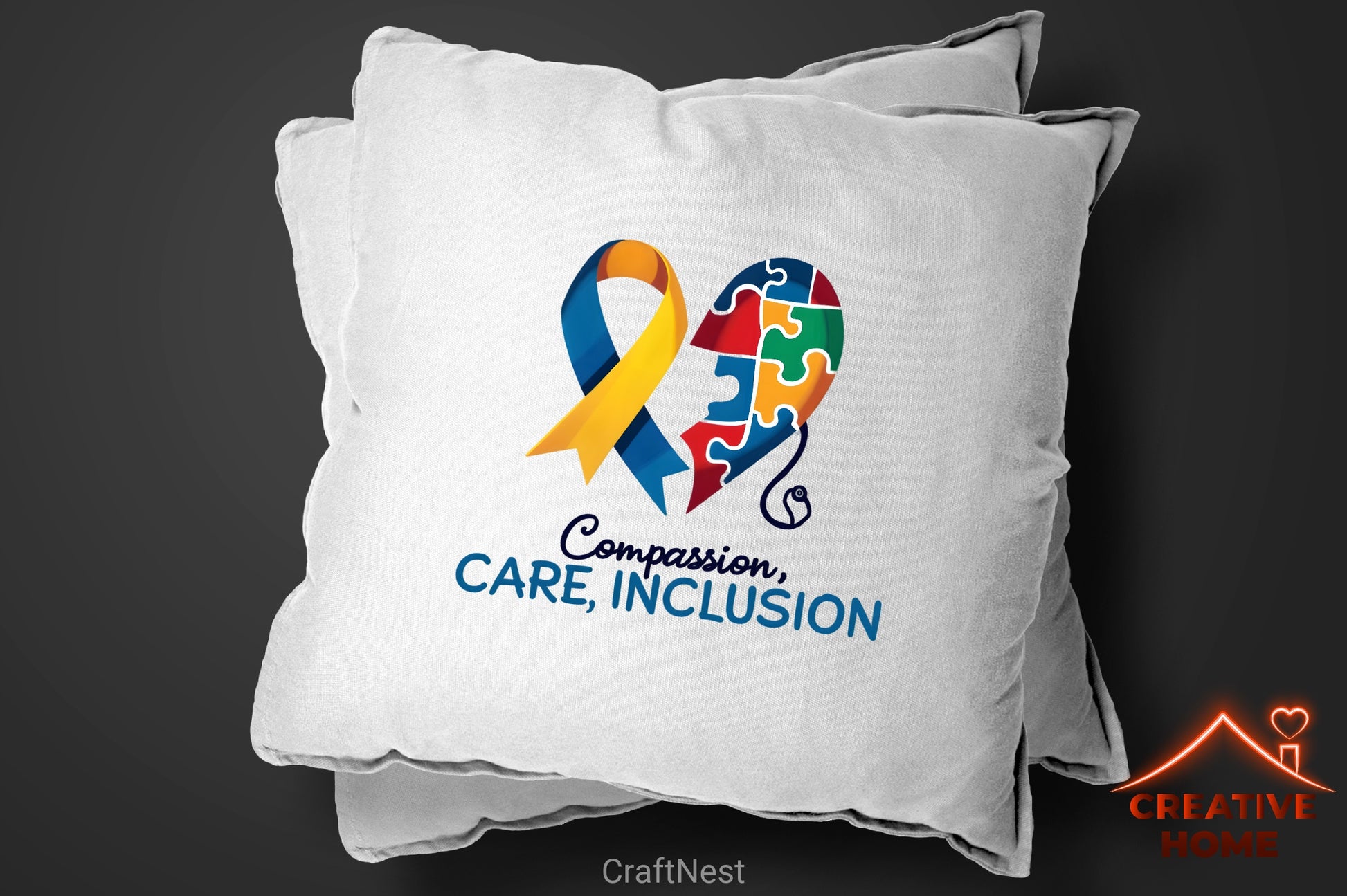 Down Syndrome & Autism Nurse Support Clipart Bundle 1 - CraftNest - Digital Crafting and Art