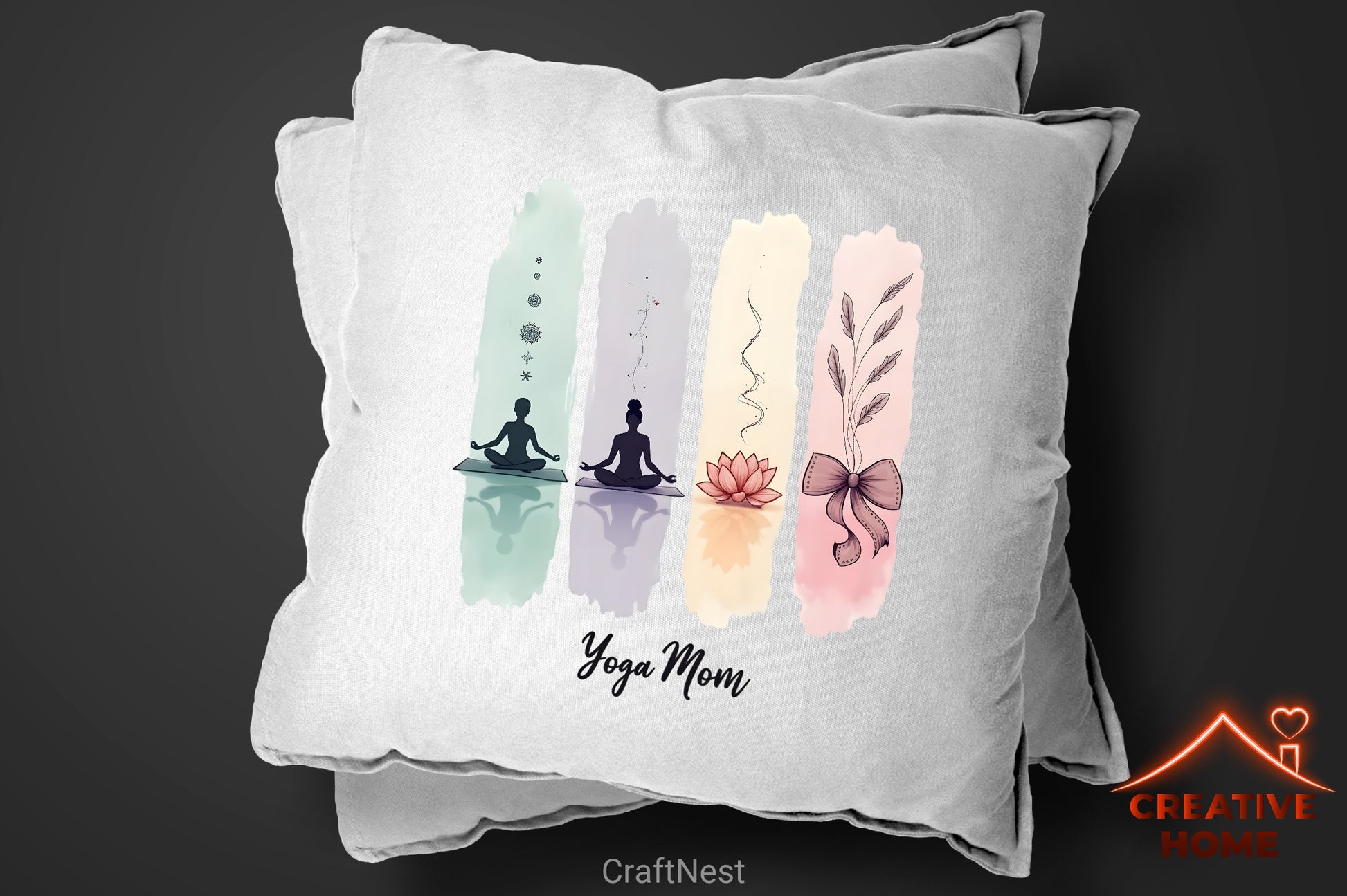 Yoga Mom Clipart Bundle - CraftNest - Digital Crafting and Art