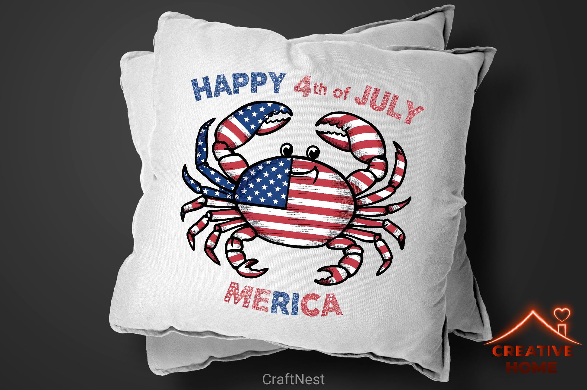 Patriotic Crab Clipart Bundle - CraftNest - Digital Crafting and Art