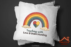 Down Syndrome & Autism Rainbow Clipart Bundle 1 - CraftNest - Digital Crafting and Art