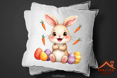 Easter Bunny Clipart Bundle 50 - CraftNest - Digital Crafting and Art