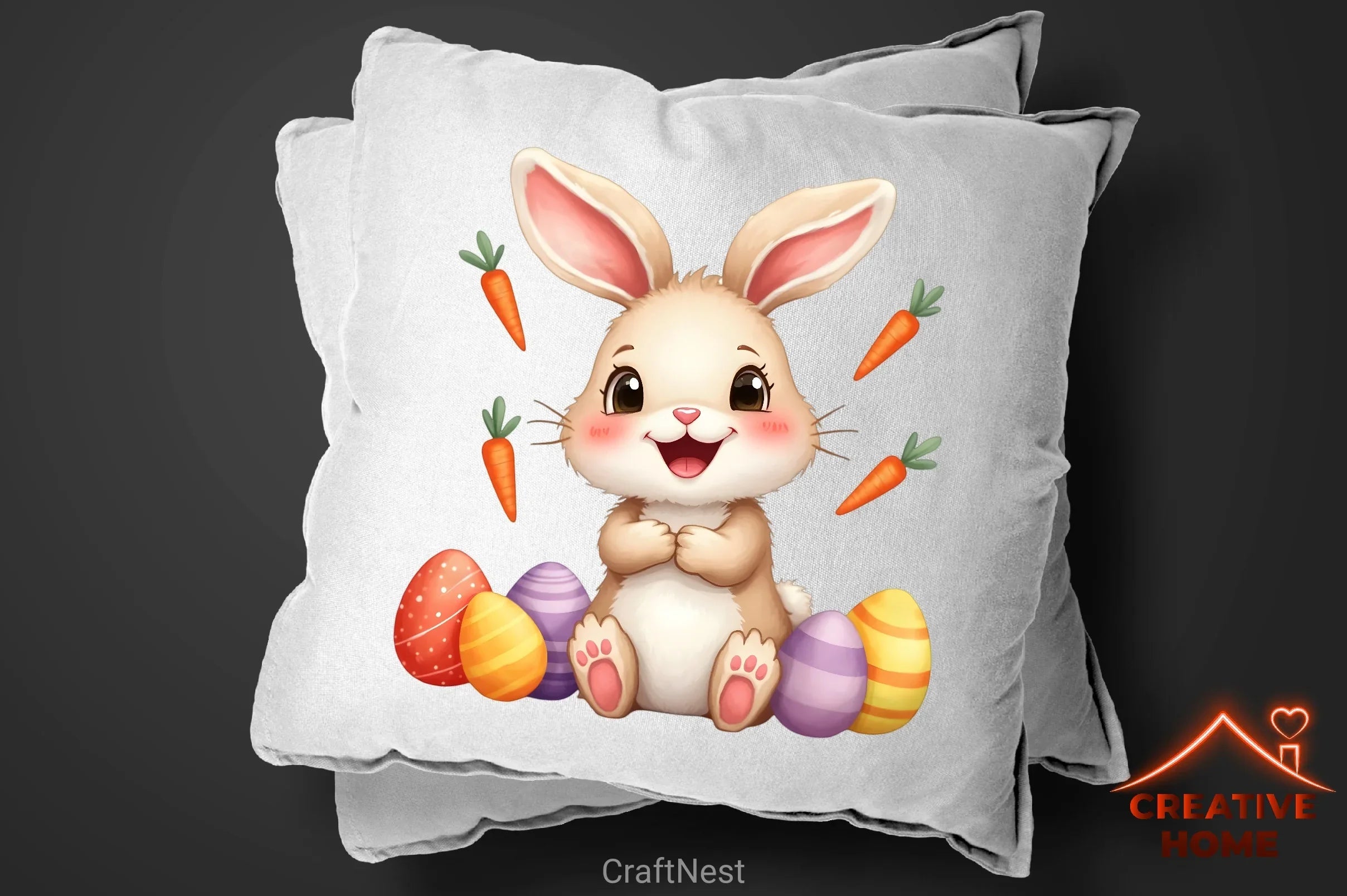 Easter Bunny Clipart Bundle 50 - CraftNest - Digital Crafting and Art