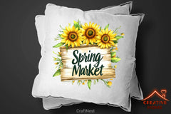 Spring Market Clipart Bundle 6 - CraftNest - Digital Crafting and Art