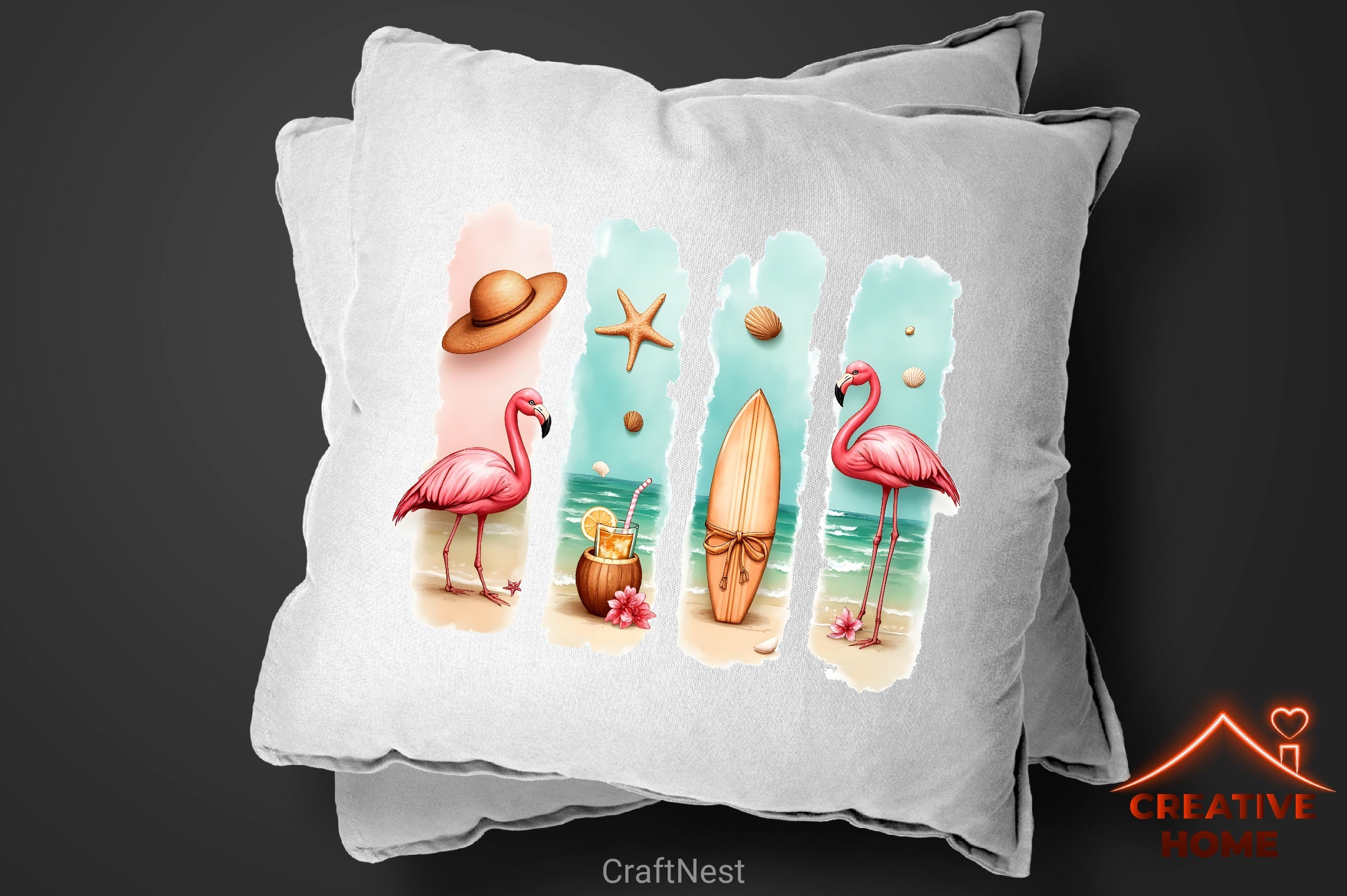 Summer Beach Clipart Bundle 1 - CraftNest - Digital Crafting and Art