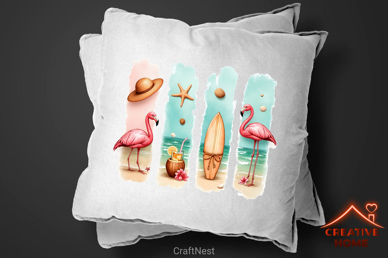 Summer Beach Clipart Bundle 1 - CraftNest - Digital Crafting and Art