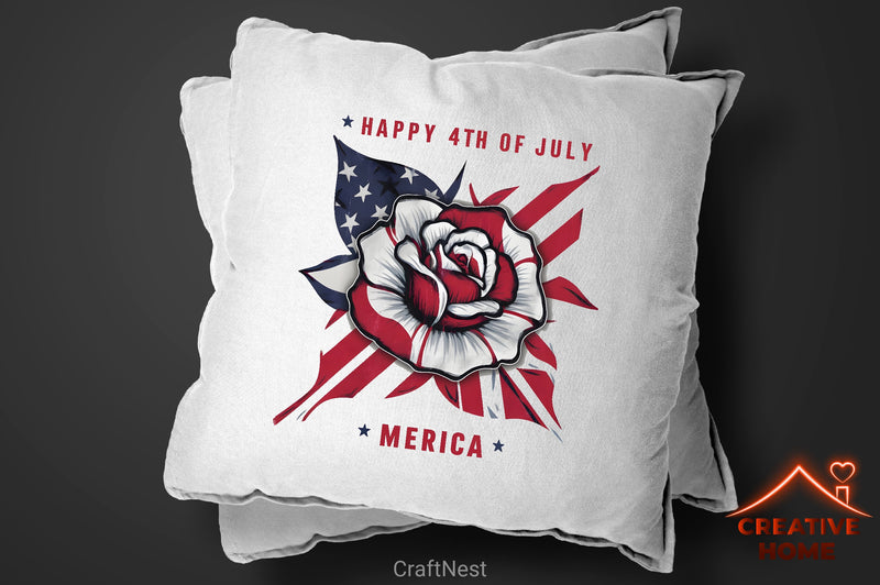 Patriotic Rose Clipart Bundle - CraftNest - Digital Crafting and Art