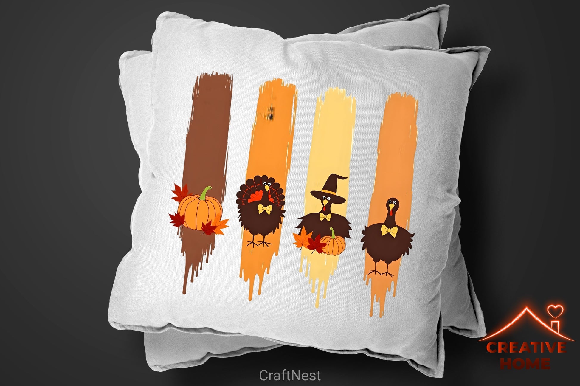 Thanksgiving Turkeys Clipart Bundle - CraftNest - Digital Crafting and Art