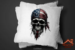 Gothic Skull Flag Clipart Bundle - CraftNest - Digital Crafting and Art