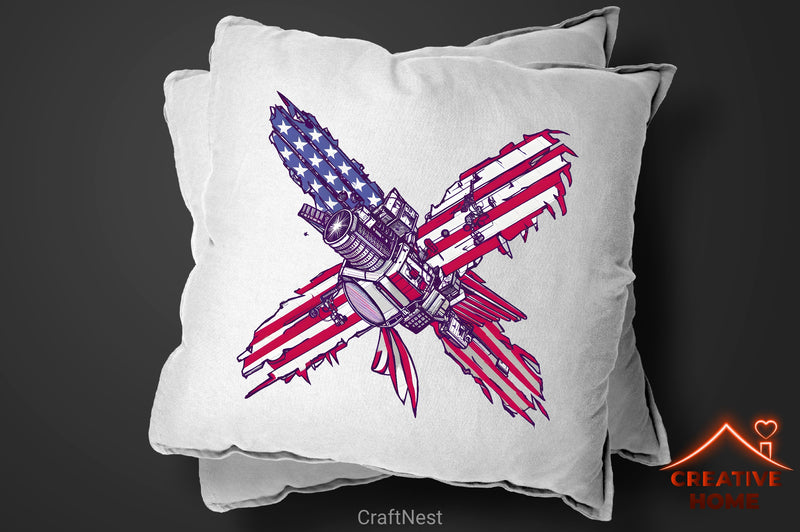 Happy 4th July Patriotic Clipart Bundle - CraftNest - Digital Crafting and Art