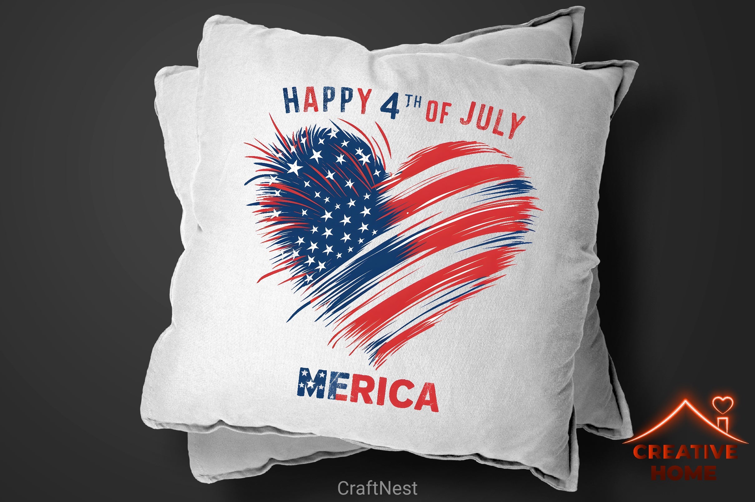 Patriotic Heart Clipart Bundle 1 - CraftNest - Digital Crafting and Art