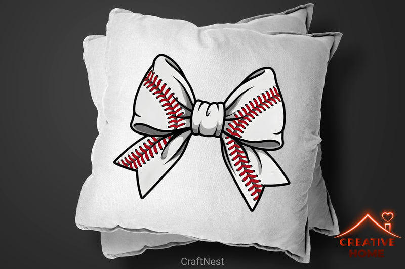 Baseball Stitch Bow Clipart Bundle - CraftNest - Digital Crafting and Art