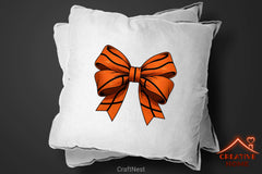 Basketball Bow Clipart - CraftNest - Digital Crafting and Art