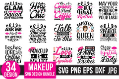 Makeup SVG Bundle 8 - CraftNest - Digital Crafting and Art