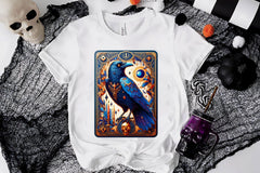 Raven Bird Tarot Card Clipart Bundle 11 - CraftNest - Digital Crafting and Art