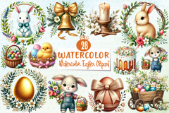 Easter Clipart Bundle 4 - CraftNest - Digital Crafting and Art
