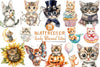 Quirky Kitten Clipart Bundle