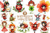 Ladybug Elf Clipart Bundle