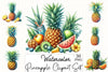 Pineapple Clipart Set 4