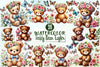 Teddy Bear Easter Clipart Bundle