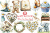 Mothers Day Daisies Clipart Bundle