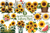 Sunflowers Clipart Bundle 5