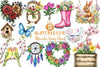 Spring Clipart Bundle