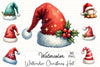 Christmas Hat Clipart Bundle
