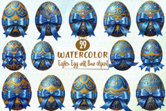 Easter Egg Bow Clipart Bundle - CraftNest - Digital Crafting and Art