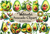 Avocado Clipart Bundle 3