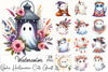 Boho Halloween Ghost Clipart Bundle
