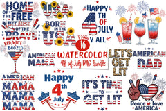 4th of July Clipart Bundle 4 - CraftNest - Digital Crafting and Art