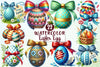 Easter Egg Clipart Bundle