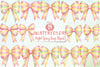 Watercolour Pastel Spring Bows Clipart Bundle