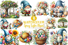 Spring Easter Clipart Bundle 4 - CraftNest - Digital Crafting and Art