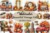 Vintage Fall Clipart Bundle 3