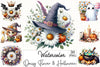 Daisy & Halloween Clipart Bundle