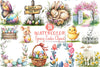 Spring Easter Clipart Bundle