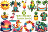 Hawaiian Summer Clipart Bundle 1