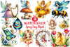 Spring Fairy Clipart Bundle 2