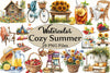 Cozy Summer Clipart Bundle 1
