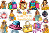 Shopping & Sales Fashion Clipart Bundle