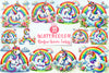 Rainbow Unicorn Fantasy Clipart Bundle