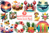 Hawaiian Summer Clipart Bundle 2