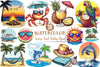 Summer Beach Clipart Bundle 2